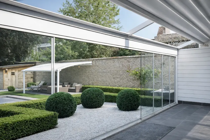 Cortinas de cristal para cerramientos de terrazas